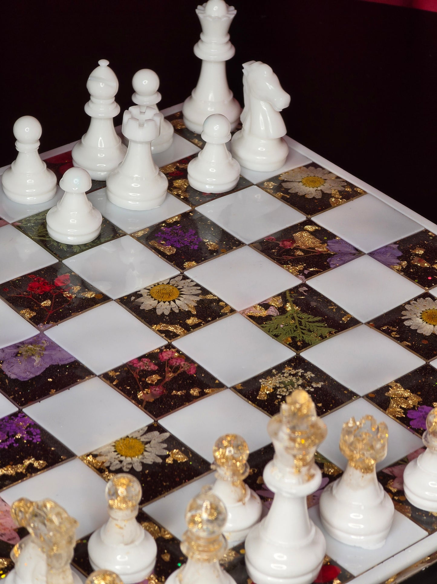Dried Flower Chessboard