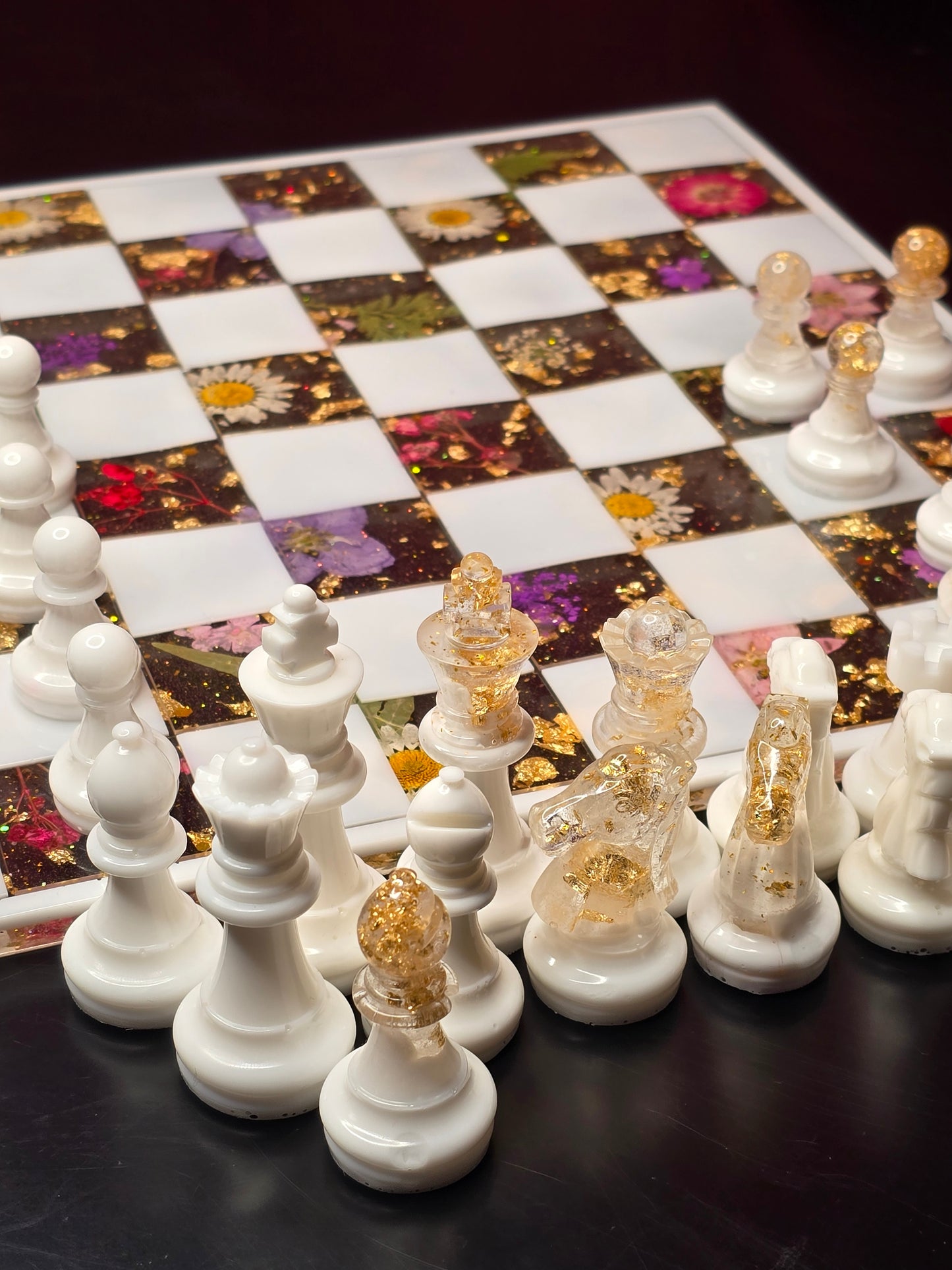 Dried Flower Chessboard