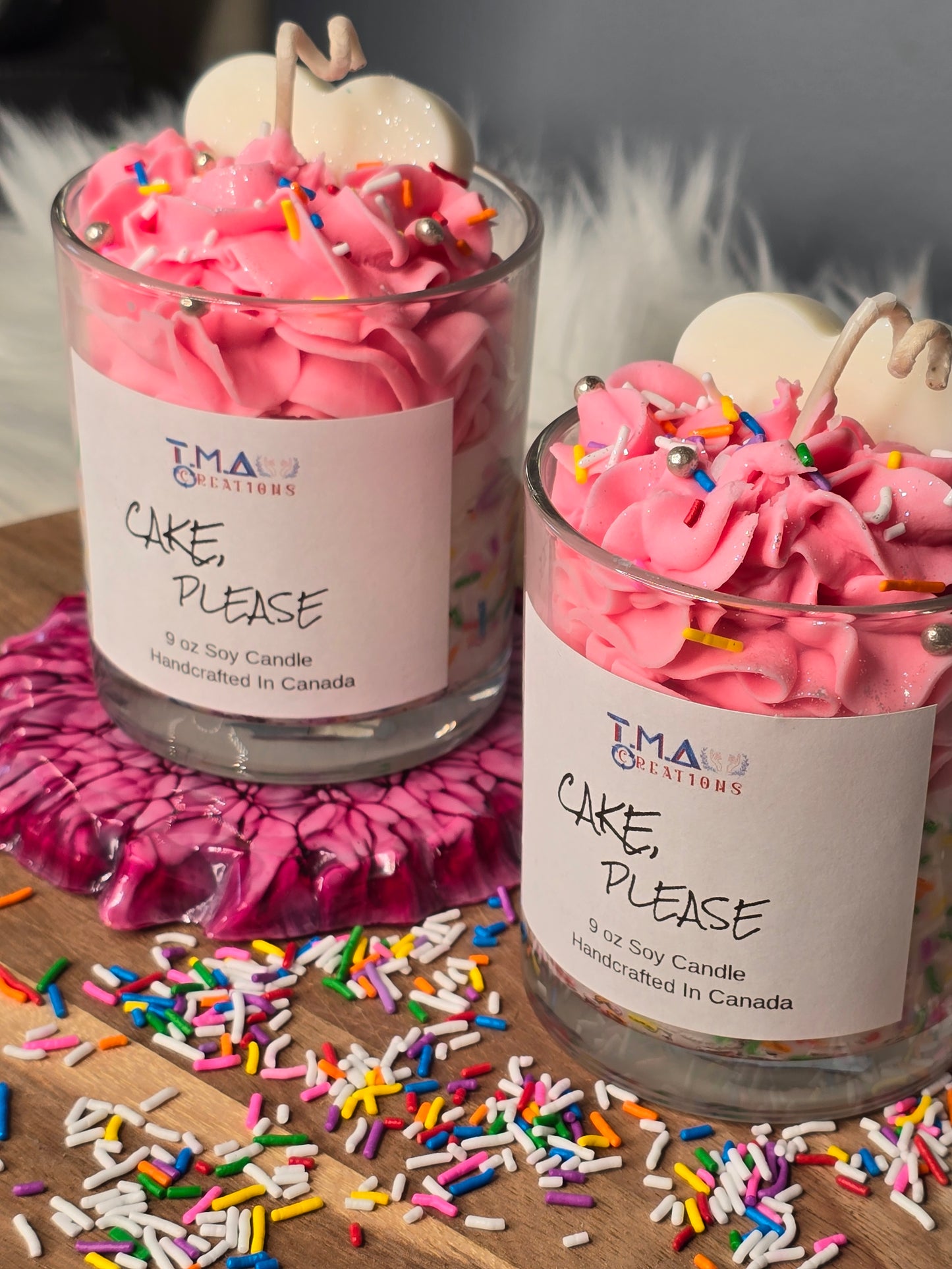 Cake Whipped Candle