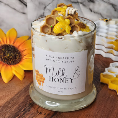 Milk N' Honey Dessert Candle