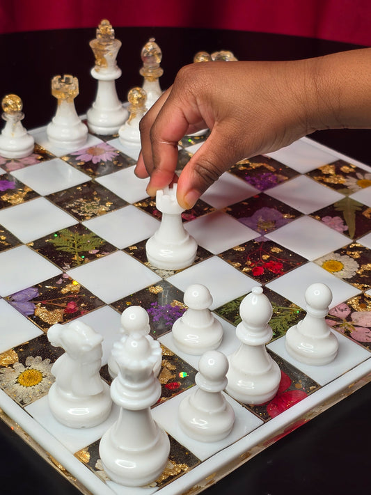 Dried Flower Chessboard