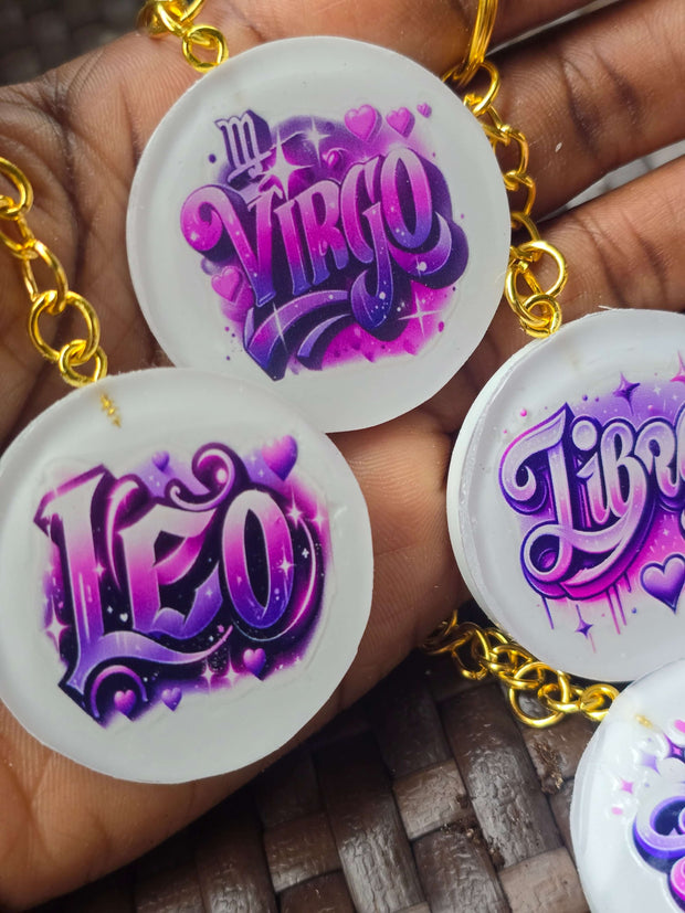 Zodiac Keychains