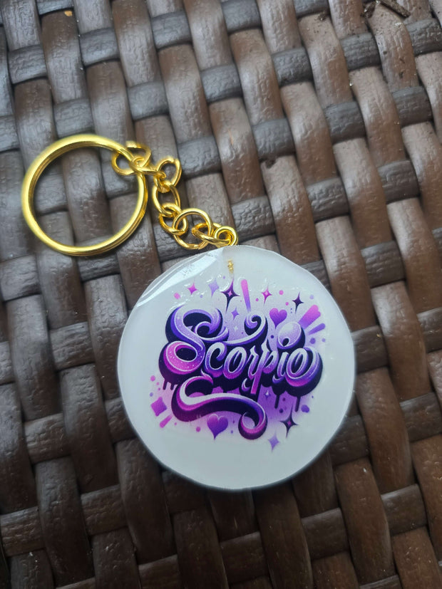 Zodiac Keychains