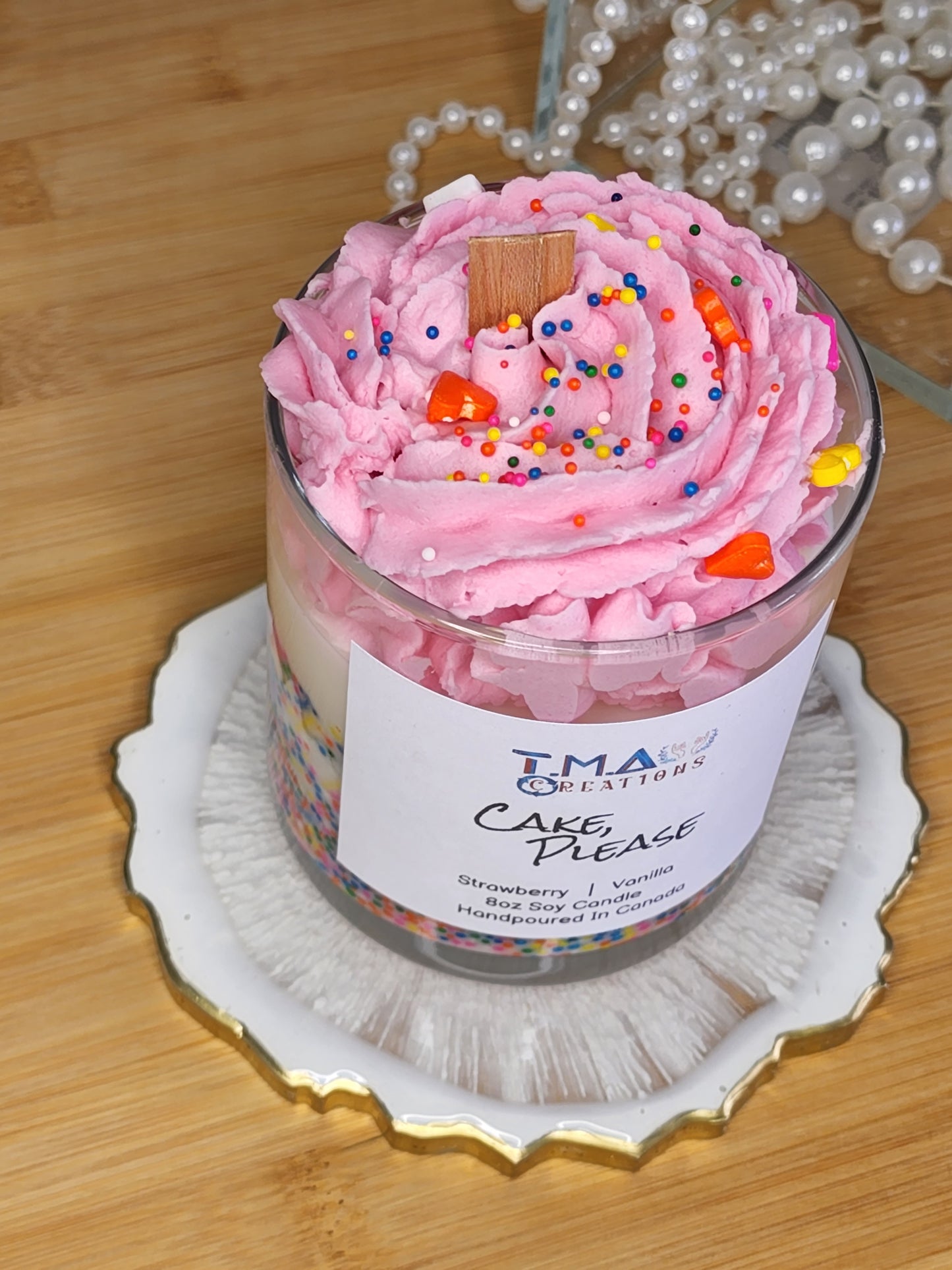 Cake Whipped Candle