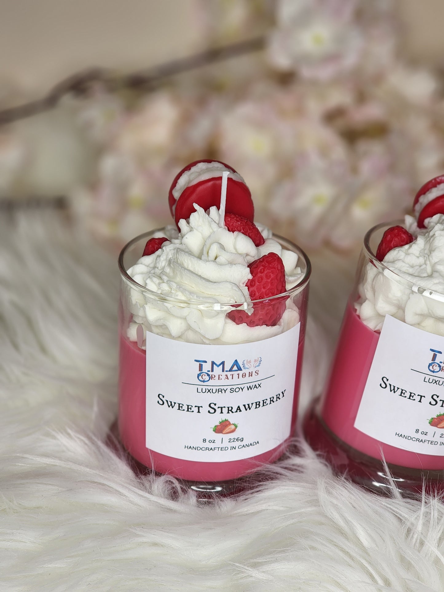 "Sweet Strawberry" Candle