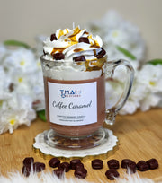 "Coffee Caramel" Dessert Candle