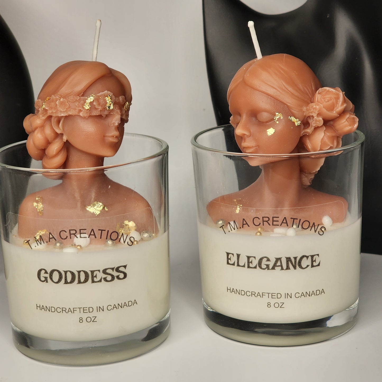 Flower Lady Candle