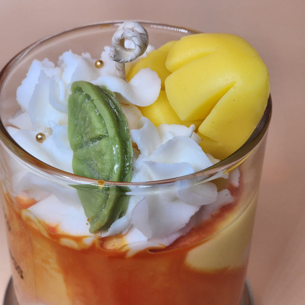 "Mango Madness" Dessert Candle