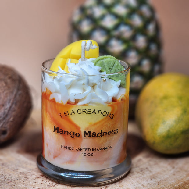 "Mango Madness" Dessert Candle