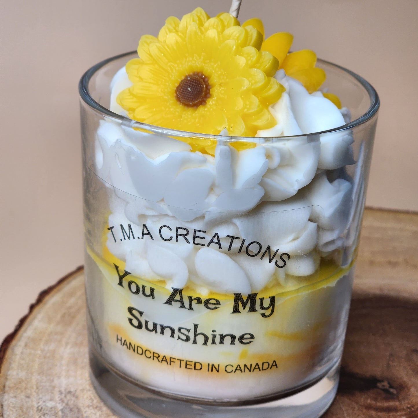 "Daisy Sunflower" Candle